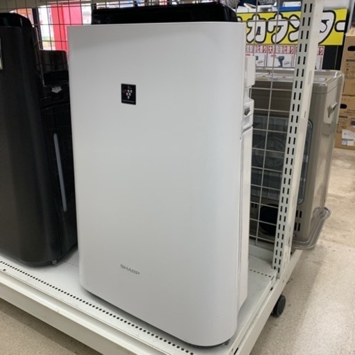 人気2021年製 SHARP 加湿空気清浄機 プラズマクラスター KC-H50-W シャープ 6834円