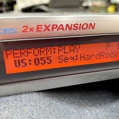 Roland 音源モジュール XV-5050 取り扱い説明書付き シンセサイザー ローランド 通電OK ジャンク扱い 札幌市手稲区