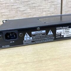 Roland 音源モジュール XV-5050 取り扱い説明書付き シンセサイザー ローランド 通電OK ジャンク扱い 札幌市手稲区