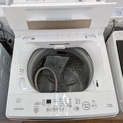 TOSHIBA 4.5㎏洗濯機 AW-45ME8 2021年 ag-ad021