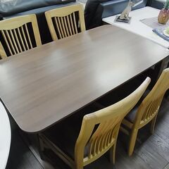 酒井製作所 ダイニング5点セット【トレファク岸和田店】
