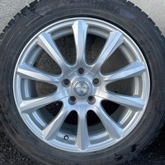 タイヤ&アルミセット 215/55-17 17×7J +48 スタッドレスタイヤ ヨコハマ IG50PLUS ４本セット