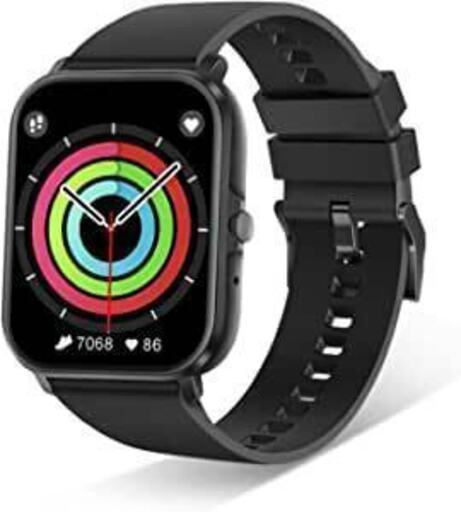 スマートウォッチ 2022年革新 通話可能 音楽再生 1.9インチ大画面 着信通知 腕時計 歩数計 活動量計