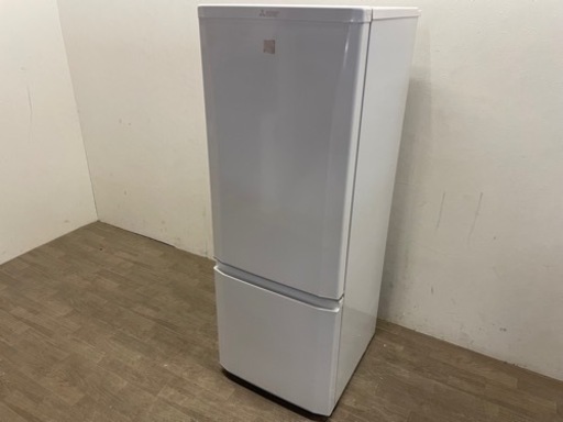 111701 三菱2ドア冷蔵庫　2019年製