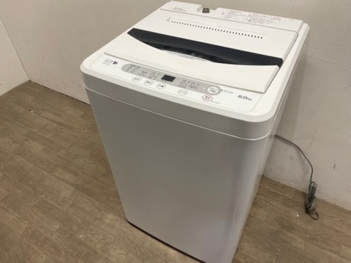 111704 ヤマダ　6.0kg洗濯機　2016年製