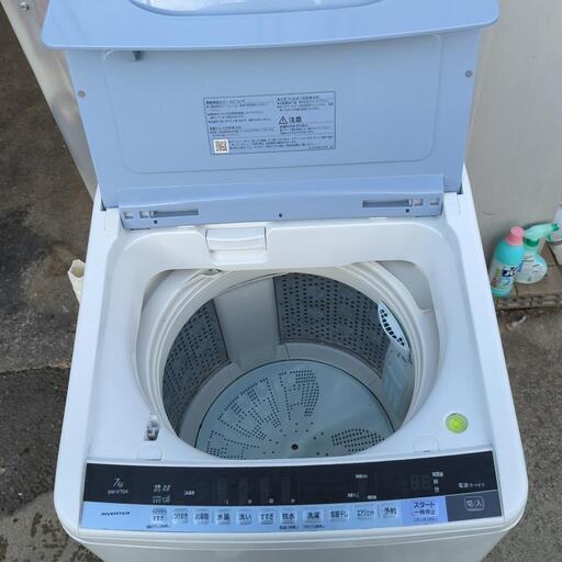 7kg 2017年製 日立洗濯機 BW-V70A 1 - 洗濯機 