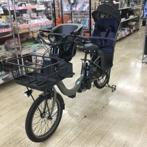 【✨ 3人乗り対応❗️Gyuttoシリーズ❗️22年モデル❗️数ヶ月のみ使用❗️充電器•取扱説明書付き❗️✨】定価¥174,000 Panasonic/パナソニック 20インチ電動アシスト自転車