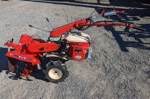 鹿児島発 ヤンマーガソリンエンジン管理機 PRT65 ロータリーカバー開閉