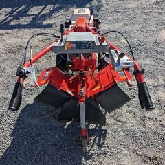 鹿児島発 ヤンマーガソリンエンジン管理機 PRT65 ロータリーカバー開閉