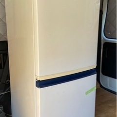 【無料】冷蔵庫　シャープ　SJ-14VJ-JB