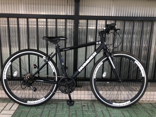 クロスバイク HUMMER(ハマー)7段。状態良好✨