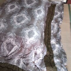 和風こたつ　約120×79ｃｍ　布団付　木目