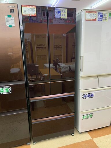 【高年式・半年保証有】三菱 517L　冷凍冷蔵庫 21年 【リサイクルモールみっけ柏店】