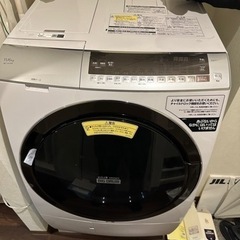 【25日まで】ドラム式洗濯機　日立 BDSX110EL