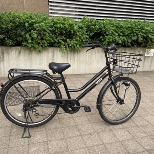 自転車　黒