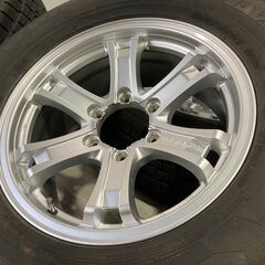 17インチ スタッドレスタイヤ＆アルミホイール ナット付 グッドイヤー/キーラー トヨタ プラド/ハイラックス等に A1BY0101