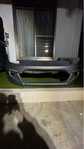 Z33 ロケバニ風バンパー (シルバーKY0) - 外装、車外用品 