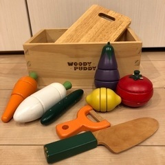 ウッディプッディ　WOODY PUDDY  木製　キッチン　野菜...