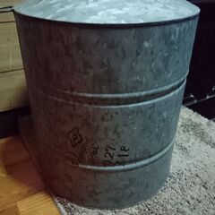 昭和レトロ牛乳缶
