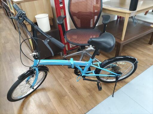 J282☆使用感有り☆折りたたみ自転車☆Massimo☆6段変速☆20インチ