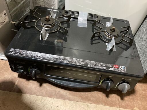 ☆中古¥8,000!【会員価格¥8,000】Rinnai 2口ガスコンロ 家電 ☆中古¥8,000!【会員価格¥8,000】Rinnai 2口ガスコンロ 家電