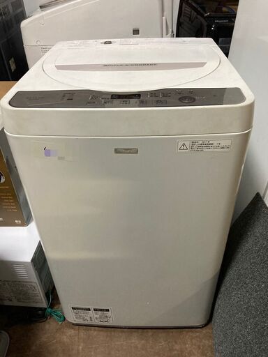 ☆中古¥9,500!【会員価格¥8,500】SHARP 5.5kg洗濯機 家電 ☆中古¥9,500!【会員価格¥8,500】SHARP 5.5kg洗濯機 家電