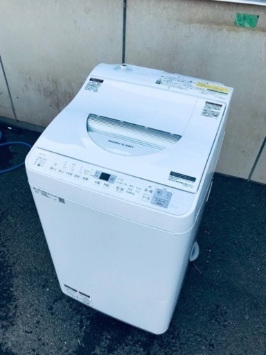 ET1098番⭐️SHARP電気洗濯乾燥機⭐️ 2019年製