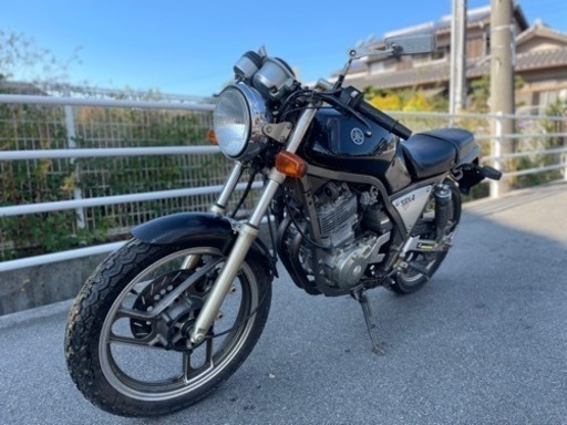 希少車 実働 ヤマハ SRX400 1JL SRX-4 機関良好 書類鍵あり 漢のキック