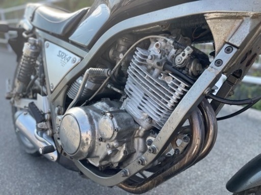 希少車 実働 ヤマハ SRX400 1JL SRX-4 機関良好 書類鍵あり 漢のキック始動!! カフェレーサー 希少車 実働 ヤマハ SRX400 1JL SRX-4 機関良好 書類鍵あり 漢のキック