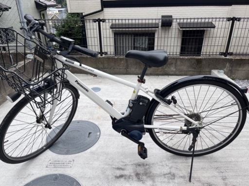 ⭐️値段交渉応じます⭐️電動自転車（パナソニック　ベロスター：白）