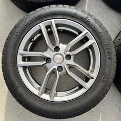 プジョー2008 スタッドレス&アルミホイールSET【205/55/16】