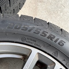 プジョー2008 スタッドレス&アルミホイールSET【205/55/16】