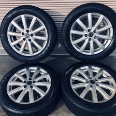 冬タイヤ 205/55R16 プリウス等用アルミ付2019年製スタッドレス4本組