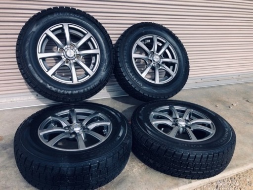 冬タイヤ 175/70R13 軽自動車アルミ付きスタッドレス4本組