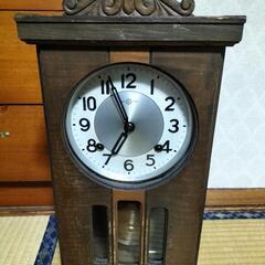 昔の柱時計です