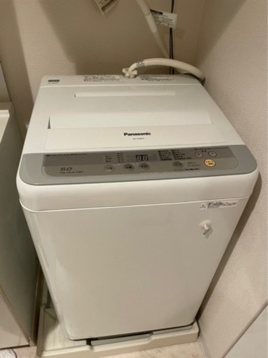 Panasonic パナソニック 洗濯機 NA-F50B15 5kg d378-