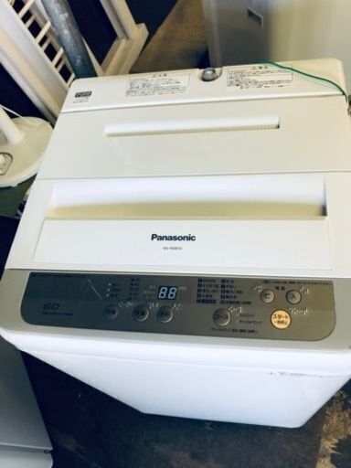 配送可能　パナソニック Panasonic NA-F60B10 全自動洗濯機 6kg シャンパン]