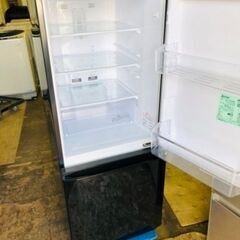 配送可能　三菱電機 MITSUBISHI ELECTRIC MR-P15C-B [冷蔵庫 （146L・右開き） 2ドア サファイアブラック]