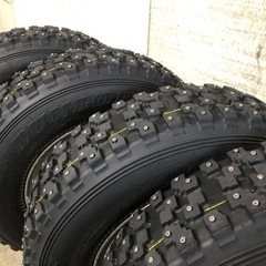 ダンロップ マカロニピン スパイクタイヤ 165/80 R13 スパルコ