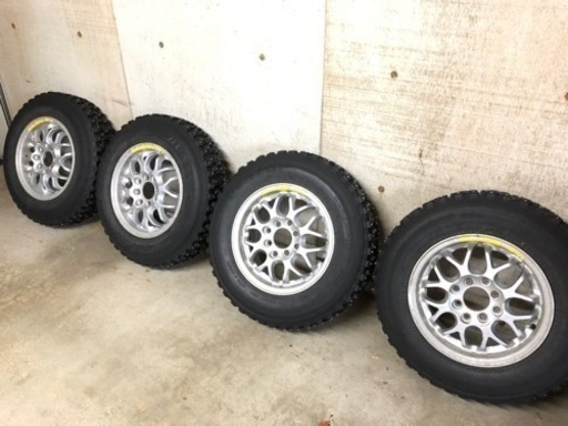 ダンロップ マカロニピン スパイクタイヤ 165/80 R13 スパルコ