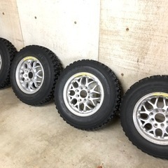 ダンロップ マカロニピン スパイクタイヤ 165/80 R13 スパルコ