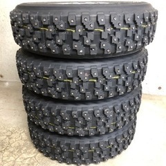 ダンロップ マカロニピン スパイクタイヤ 165/80 R13 スパルコ