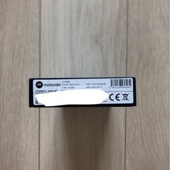 《ポールスミス》箱付新品 牛革 レシートストーリー パンチングロゴ 2つ折り財布-moto g32 新品未開封 SIMフリー ミネラルグレイ