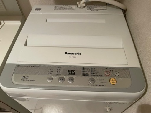 Panasonic NA-F50B10-S洗濯機