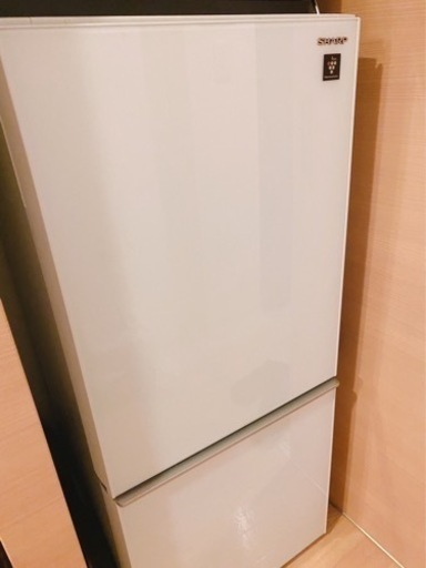【美品】冷蔵庫 プラズマクラスター ホワイト