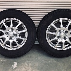 冬タイヤ 145/80R13 軽乗用車用アルミ付きスタッドレス4本組