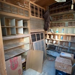 メジロの籠　餌入れ　虫