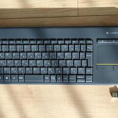 logicool ワイヤレスキーボード　K400 Plus　トラ...