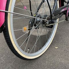 子供用自転車 パナソニック LYCEE 22インチ ピンク＆ブラック (さいくるり) 足立のその他の中古あげます・譲ります｜ジモティーで不用品の処分