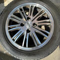 美品！ work  script  14インチアルミ 4本 ホイール&タイヤセット 軽自動車用